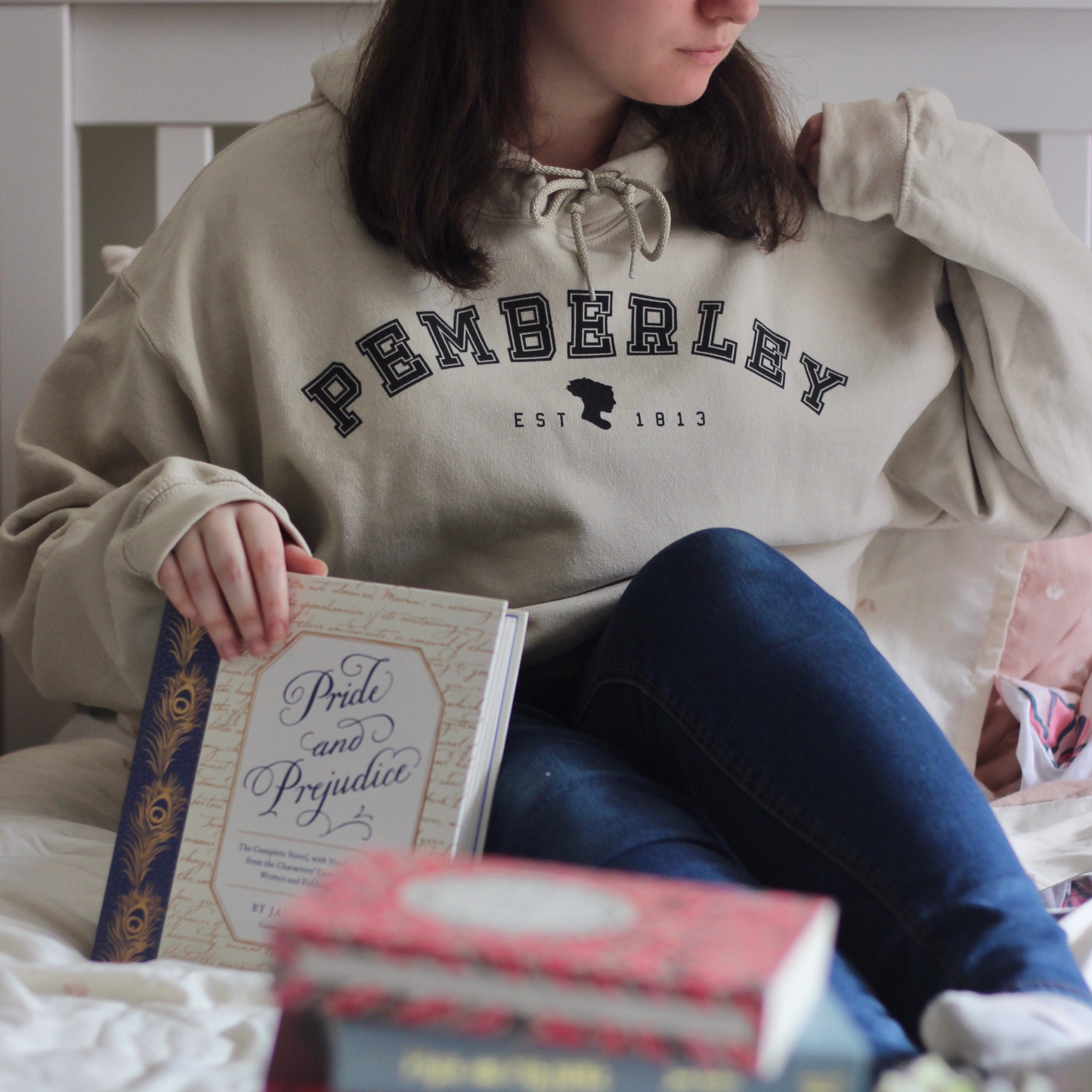 Pemberley Literary Hoodie | Pride and Prejudice Shirt