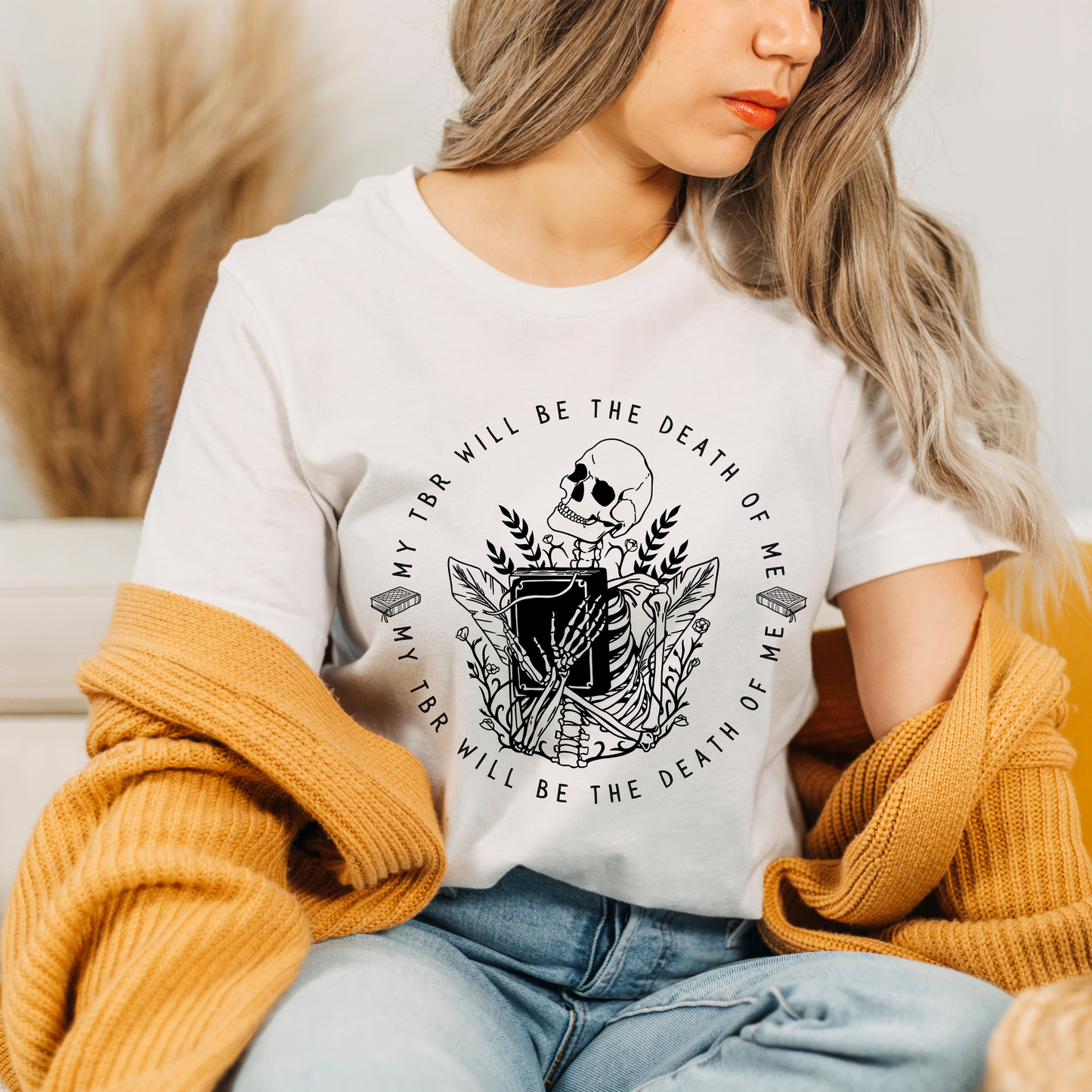 Death by TBR tshirt | Halloween Collection