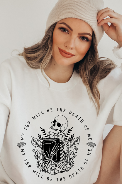 Death By TBR Sweatshirt