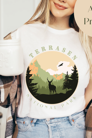 Terrasen Bookish Shirt | Throne of Glass