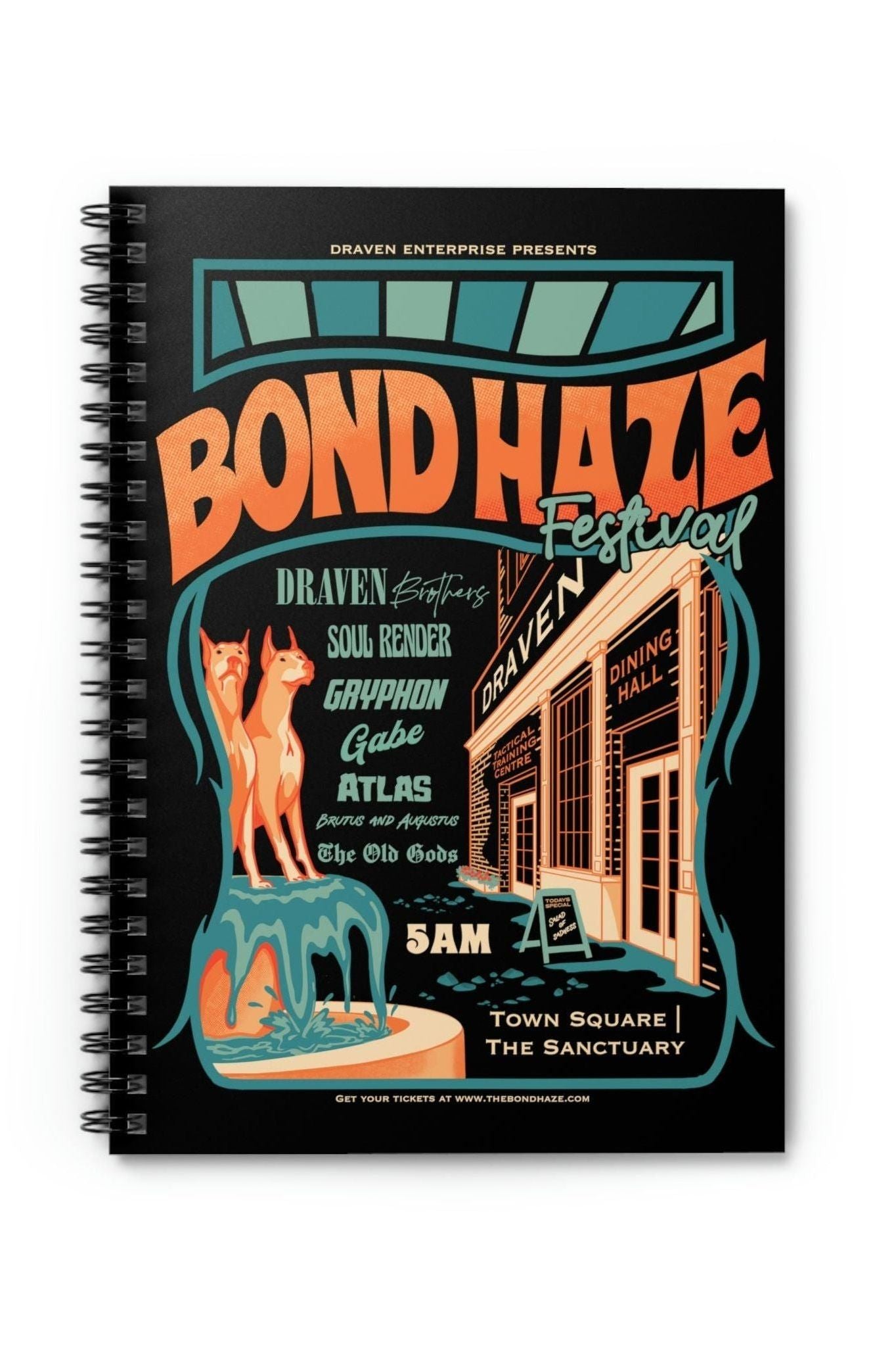 Bond Haze Notebook