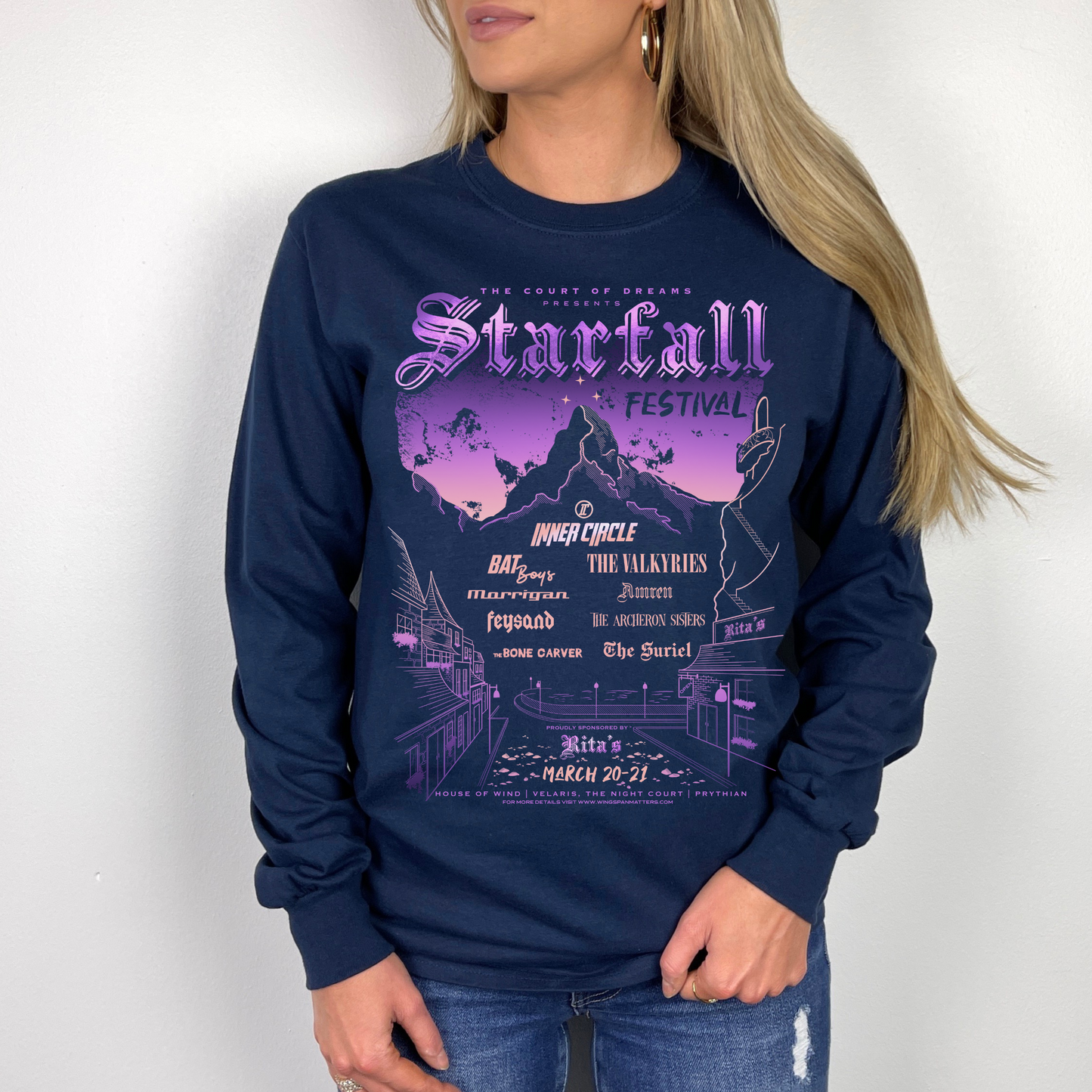 Starfall Long Sleeve Tee