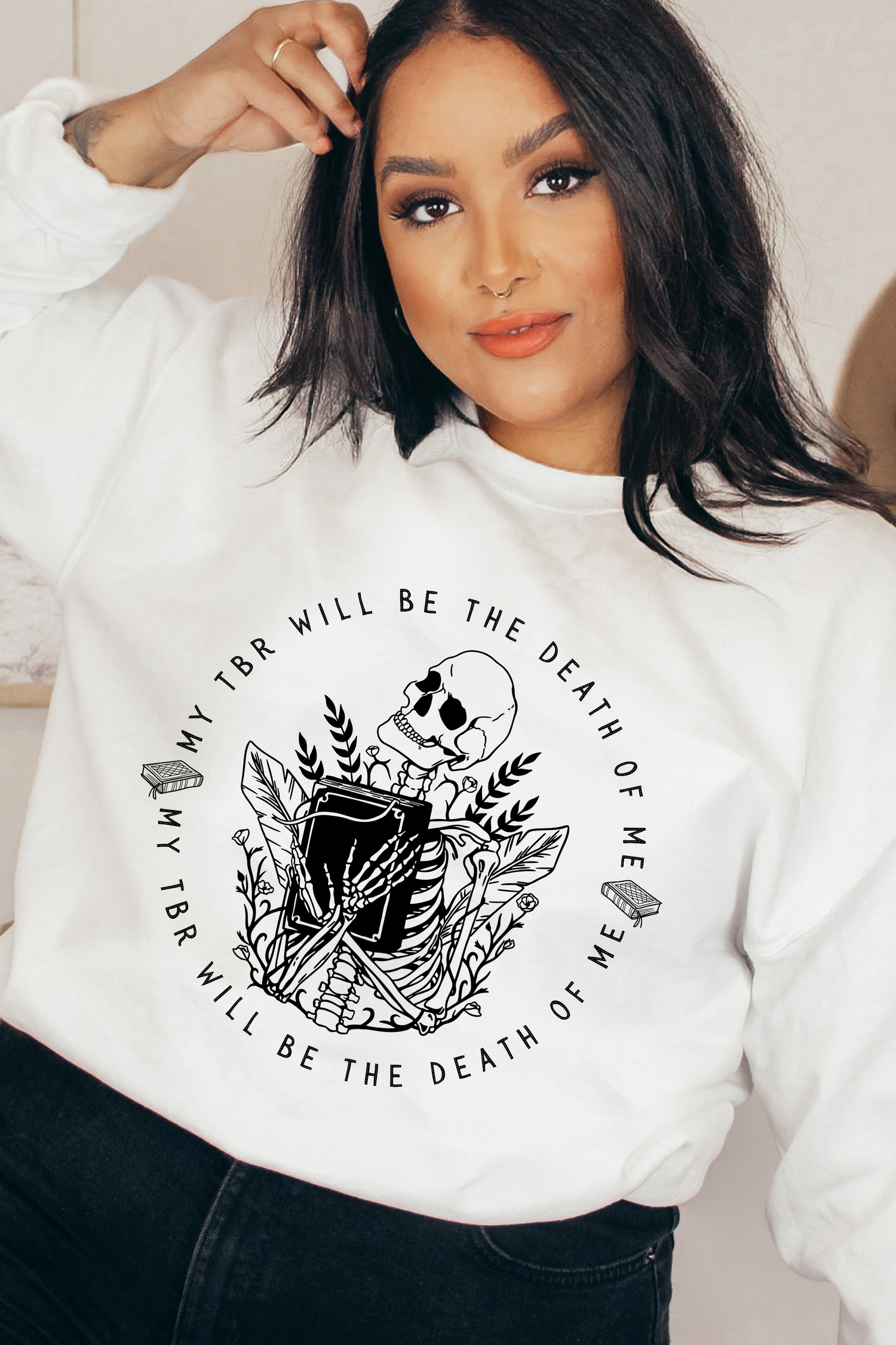 Death By TBR Sweatshirt