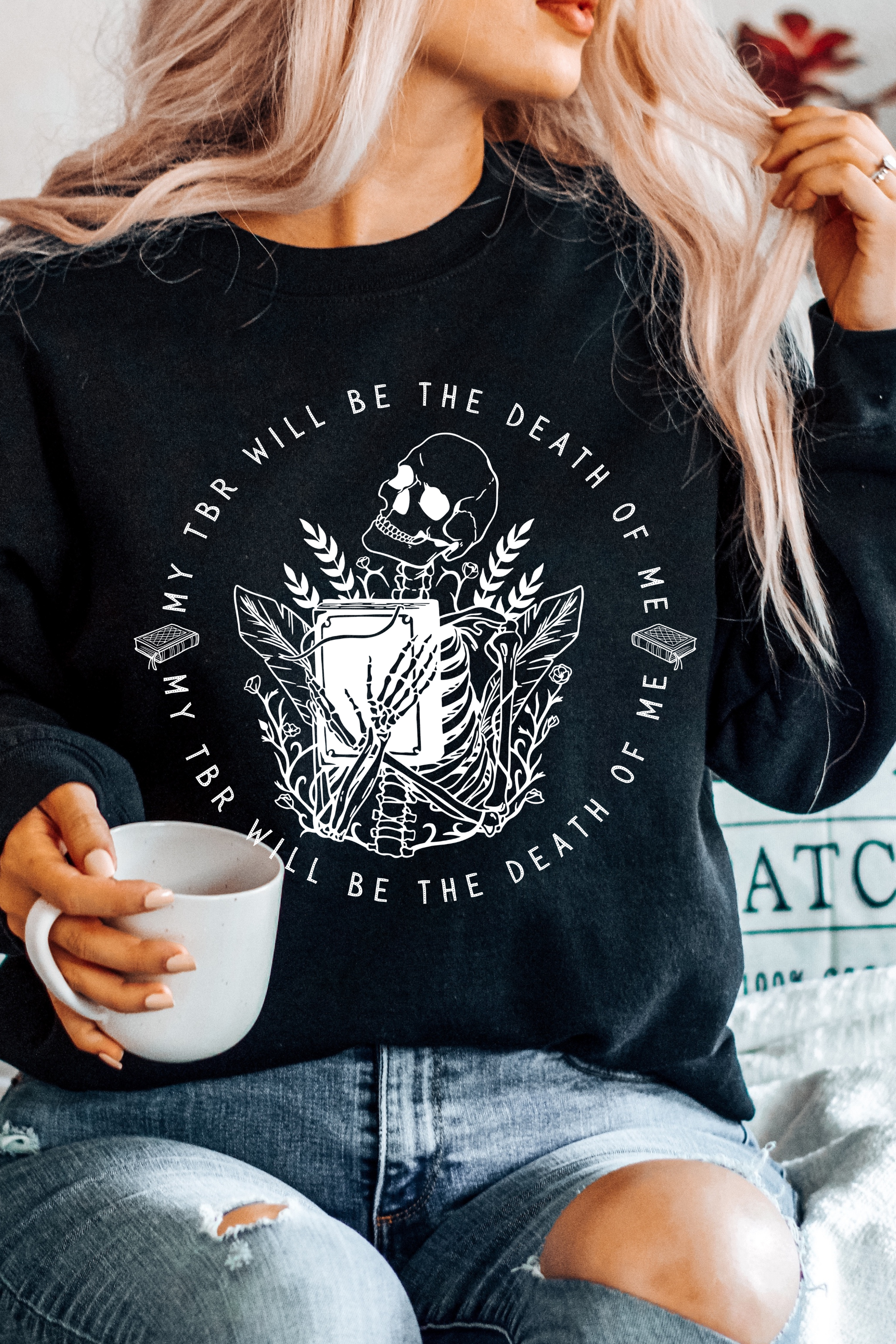 Death By TBR Sweatshirt