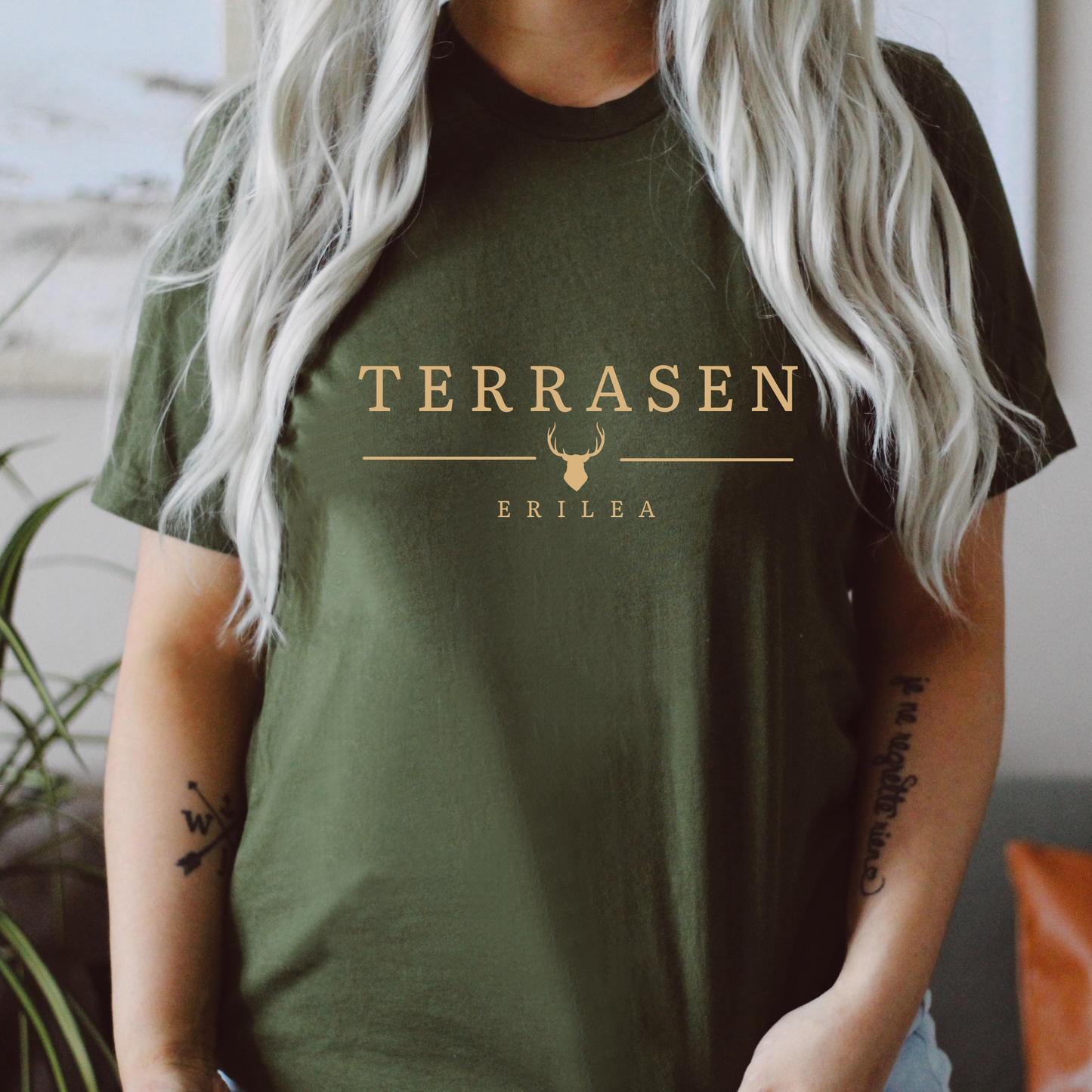 Terrasen Bookish Shirt | Throne of Glass Merch