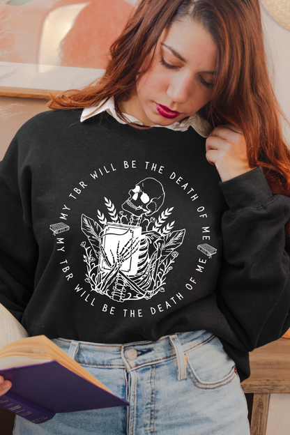 Death By TBR Sweatshirt