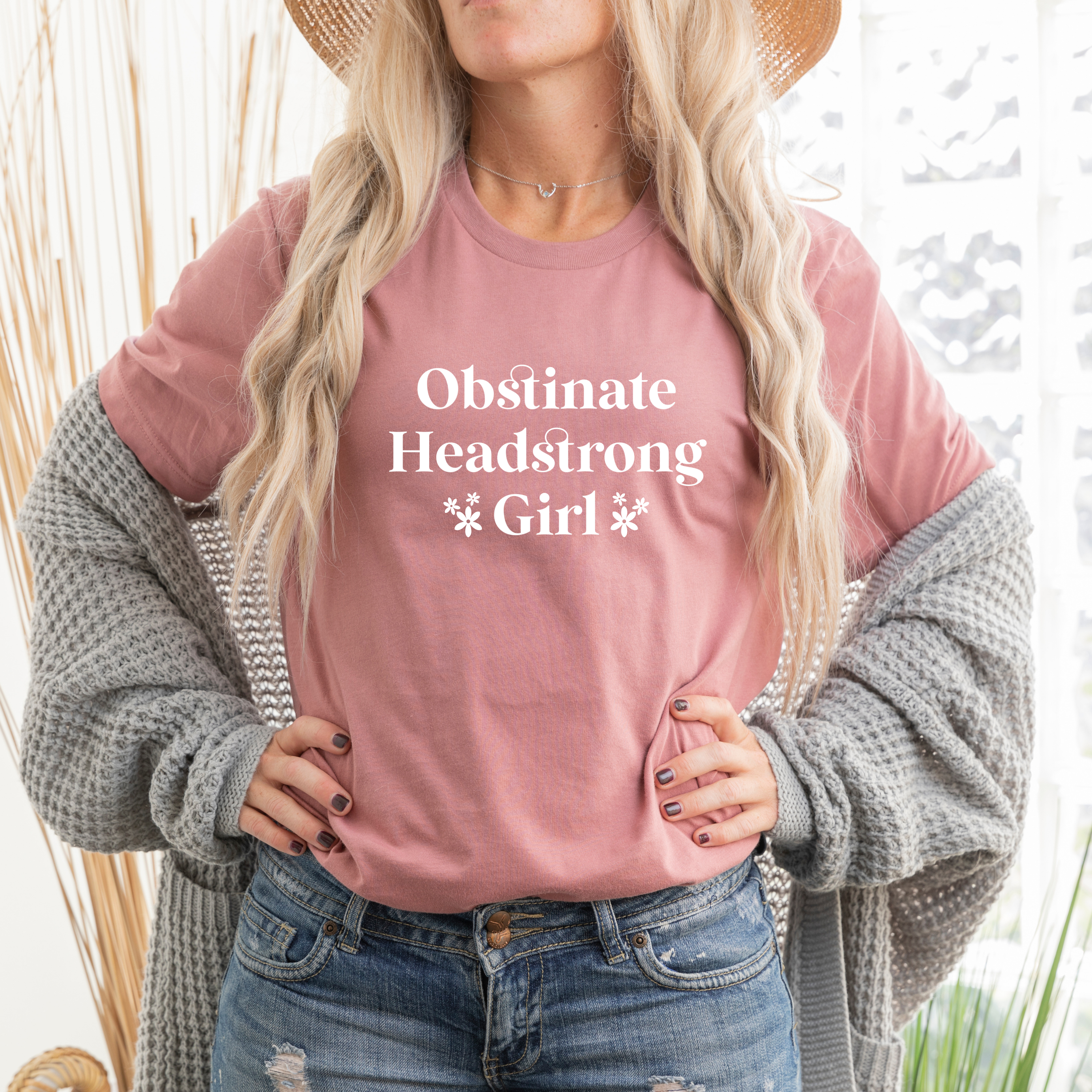 OBSTINATE HEADSTRONG GIRL LITERARY TSHIRT | PRIDE AND PREJUDICE SHIRT