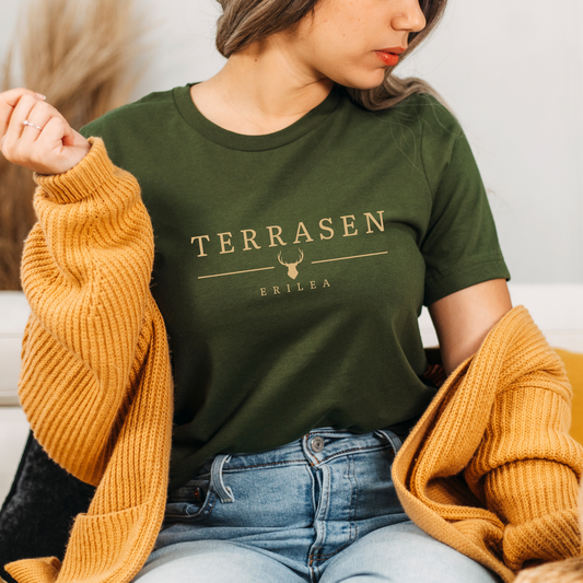 Terrasen Bookish Shirt | Throne of Glass Merch