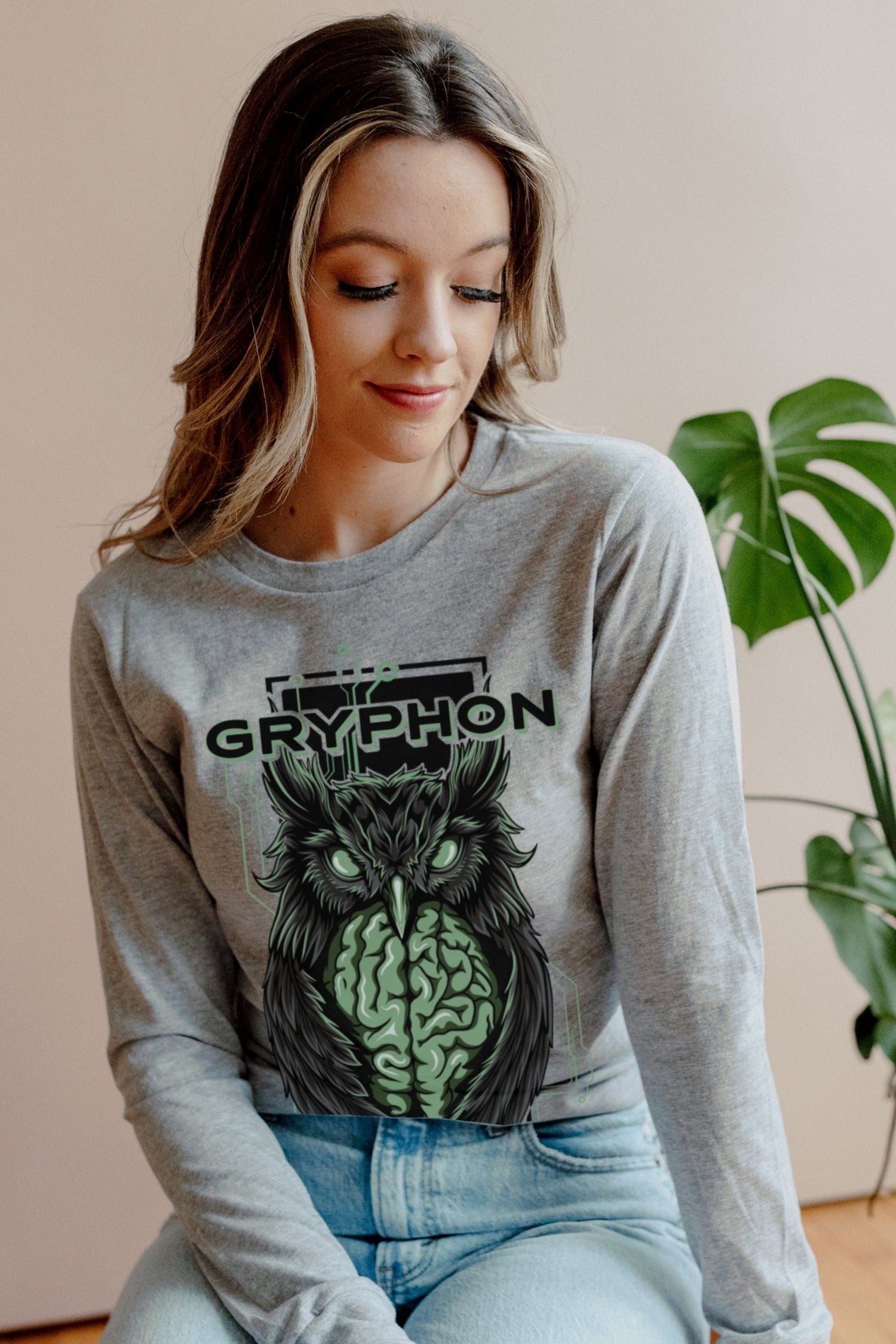 GRYPHON LONG SLEEVE TEE | THE BONDS THAT TIE