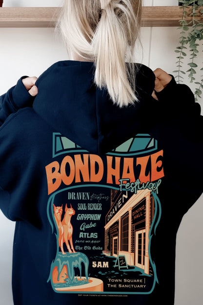 BOND HAZE FESTIVAL BOOKISH HOODIE | THE BONDS THAT TIE