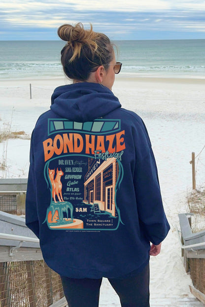 BOND HAZE FESTIVAL BOOKISH HOODIE | THE BONDS THAT TIE