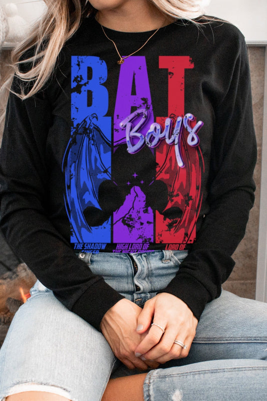 Bat Boys Long Sleeve Tee