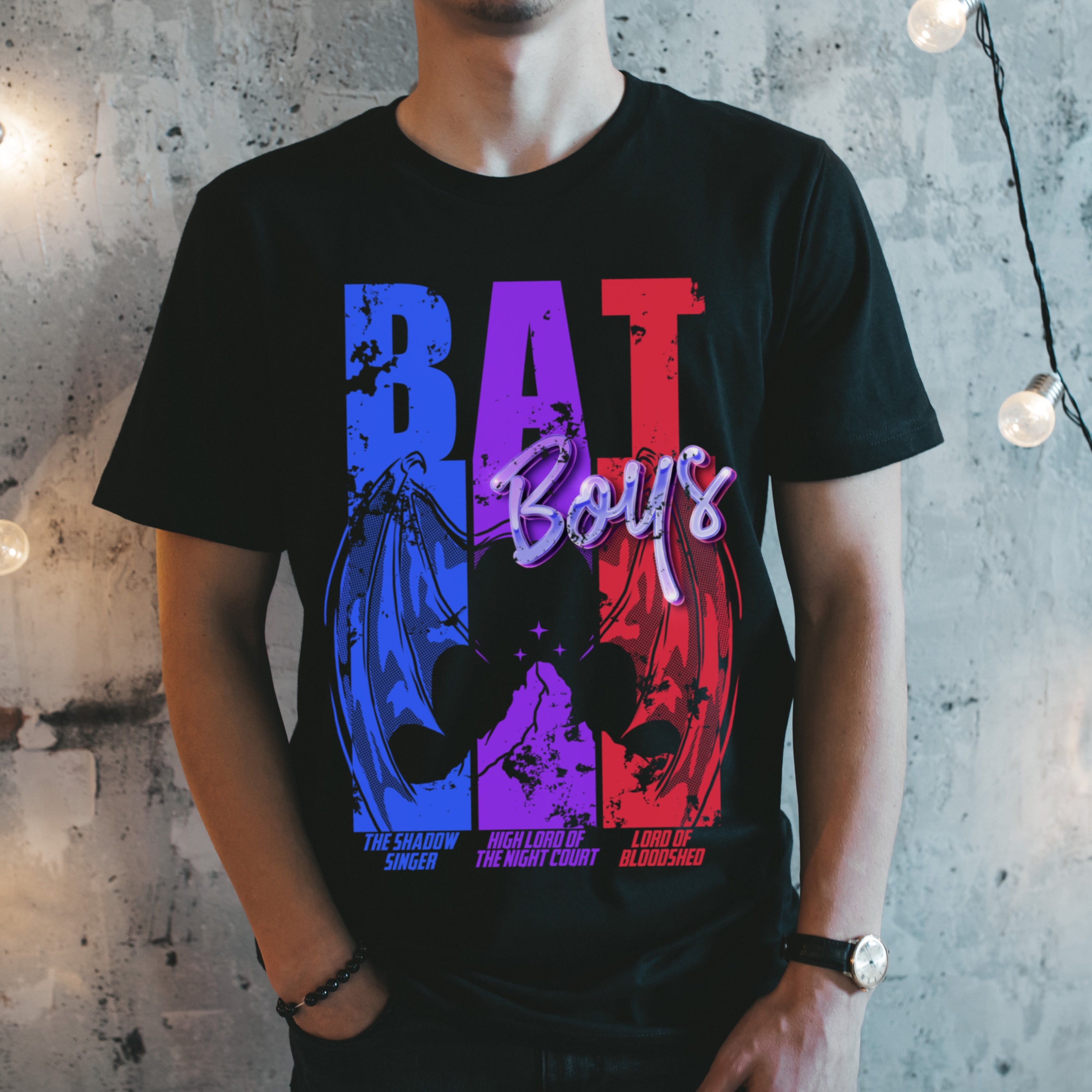 BAT BOYS BOOKISH SHIRT | ACOTAR MERCH – Caffeineandcurses