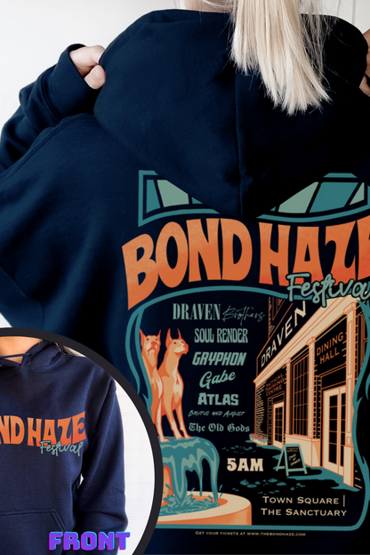 BOND HAZE FESTIVAL BOOKISH HOODIE | THE BONDS THAT TIE