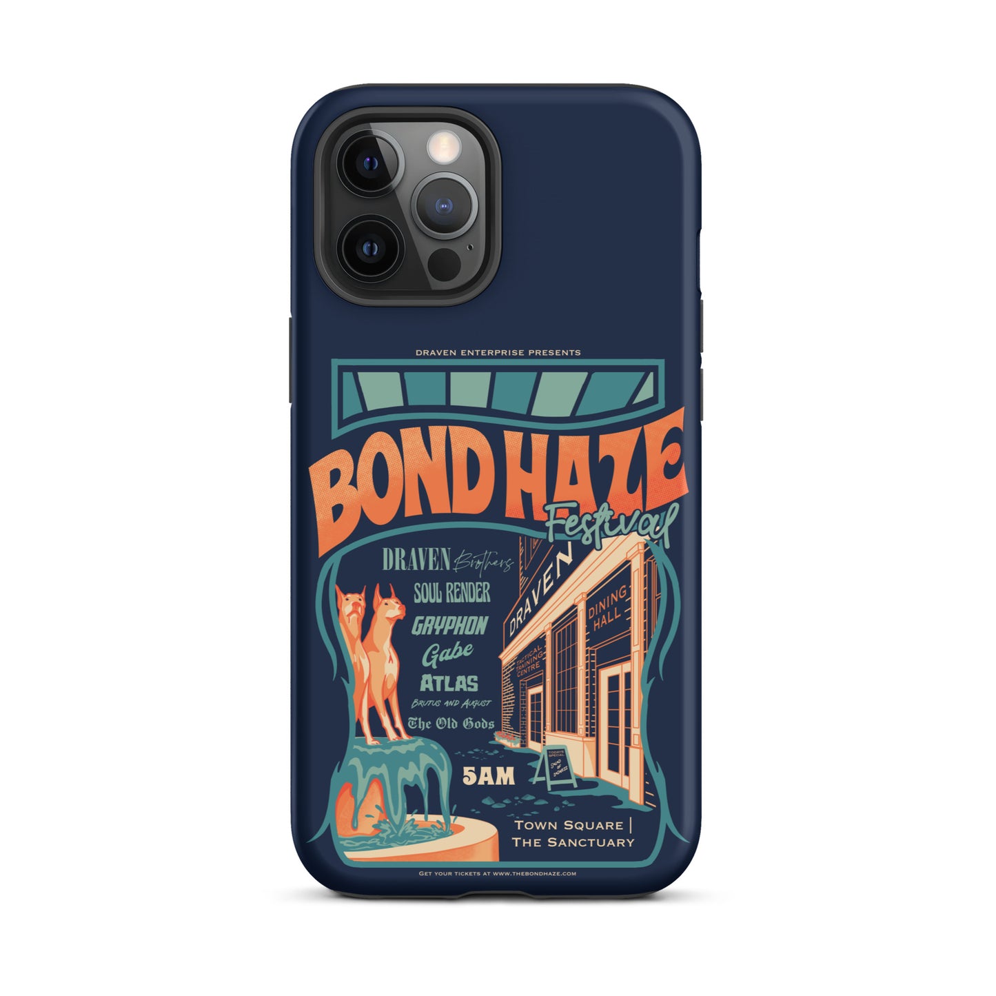 Bond Haze Festival iPhone Case | The Bonds That Tie